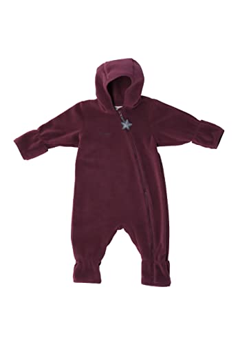 Fleece-Overall STERNCHEN in pink