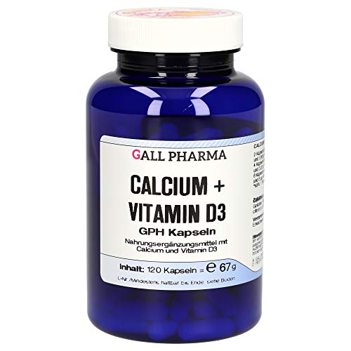 Gall Pharma Calcium plus Vitamin D3 GPH Kapseln, 1er Pack (1 x 120 Stück)