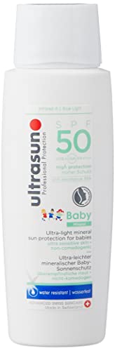 Ultrasun Baby Mineral SPF50 Sonnenschutz Gel für Kinder, 1er Pack (1 x 100 ml)