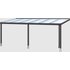 SKAN HOLZ Terrassenüberdachung Garda 648 x 307 cm Aluminium Anthrazit