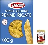 10x Barilla Penne rigate 400g senza Glutine Glutenfrei pasta nudeln, gluten free + Italian Gourmet polpa 400g