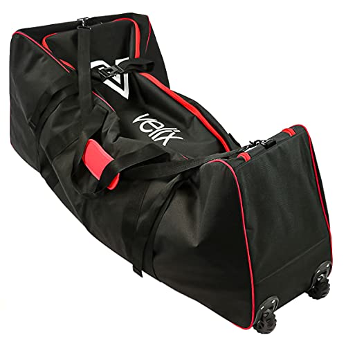 velix Transporttasche für E-Scooter - 120x50x50cm Faltbare Tragetasche mit Rollen - wasserdichte Scooter-Tasche