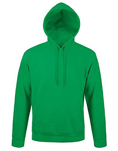 Unisex Hooded Sweat-Shirt Snake - Farbe: Kelly Green - Größe: 3XL