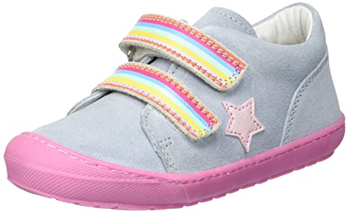 Richter Kinderschuhe Baby-Mädchen Maxi Lauflernschuh, ciel/Candy, 21 EU