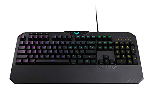 ASUS ROG Strix Scope TKL - Tastatur - AZERTY - Französisch - Grau, Schwarz