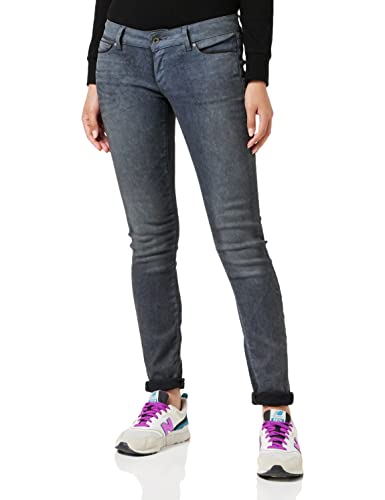 G-STAR RAW Damen 3301 Skinny Jeans,Grau (dark aged cobler),W24/L30