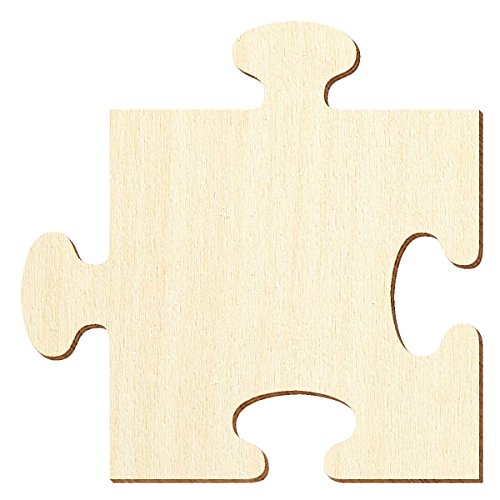 Holzpuzzle Zuschnitte - Holz Puzzle - Größenauswahl, Höhe x Breite:50 x 50cm