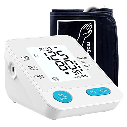 Blutdruckarmband - Blutdruckmessgerät und tragbares vollautomatisches BP-Band mit großem LCD-Display für schnelle und genaue Lesung von MEDca