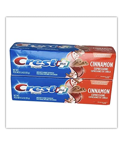 Crest Plus Complete + Whitening Cinnamon Rush Expressions 153 ml, 2 Boxen