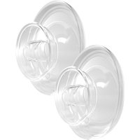 Brustschalen für Elvie Stride Milchpumpe – 24 mm | 2er-Pack | Brusthaube zum Pumpen von Milch | Grundausstattung für elektrische Milchpumpen | BPA-frei, spülmaschinengeeignet