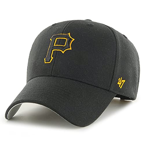 '47 Brand Relaxed Fit Cap - MLB Pittsburgh Pirates schwarz