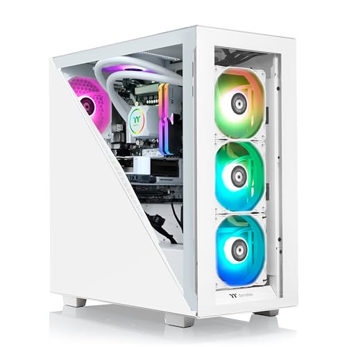 Thermaltake LCGS Avalanche i460T Gaming Desktop (Intel® Core™ i5-14600KF, 32GB DDR5 5600MT/s Speicher, NVIDIA® GeForce RTX™ 4060 Ti, 1TB NVMe M.2, WiFi) D3AV-B760-6T2-LCS