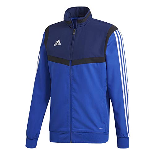 adidas Herren TIRO19 PRE JKT Sport Jacket, Bold Blue/Dark Blue/White, M