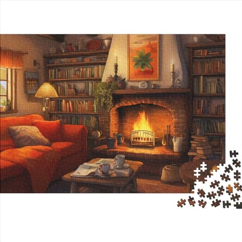 Cosy Cottage Puzzles Für Erwachsene 500 Teile, House 500 Puzzleteilige, Bwechslungsreiche Puzzle Für Erwachsene, Spielzeug Geschenk, Familiendekorationen 500pcs (52x38cm)