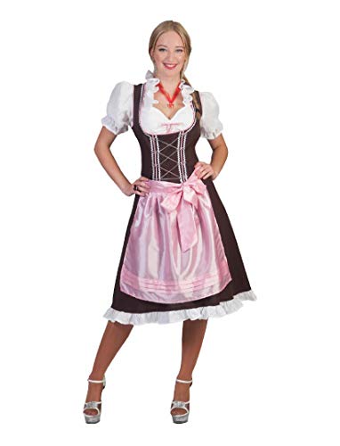 Oktoberfest Dirndl Liesel Damenkostüm Trachten Größe 52/54 für Karneval Fasching Party Pierro´s Kostüm