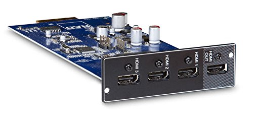 NAD MDC HDM-2 3x HDMI HDMI Adapter für Kabel (3x HDMI, HDMI, Female connector/Female connector, Schwarz)