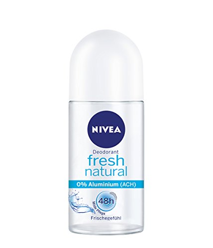 Nivea Deo Fresh Natural Deoroller, ohne Aluminium, 6er Pack (6 x 50 ml)