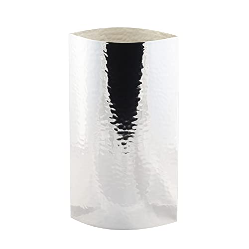 Vase in der Form Auge modern Arg. Höhe 20 cm