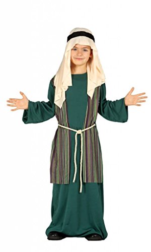 GUIRMA Grün Arabisch Kostüm Schäfer jüdisches Kind Krippe Leben