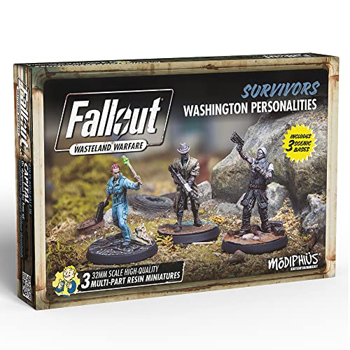 Fallout: Wasteland Warfare - Survivors: Washington Personalities