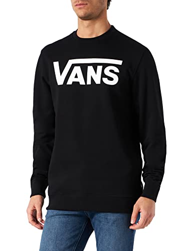 Vans Herren MN Classic Crew II Sweatshirt, Schwarz (Black-White Y28), Large
