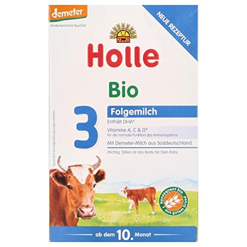 Holle Bio Folgemilch, ab dem 10. Monat, 600 g