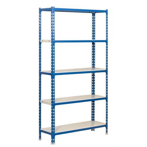 simonrack Simonclick SUPERPLUS 5/500-Set Regal blau/weiß