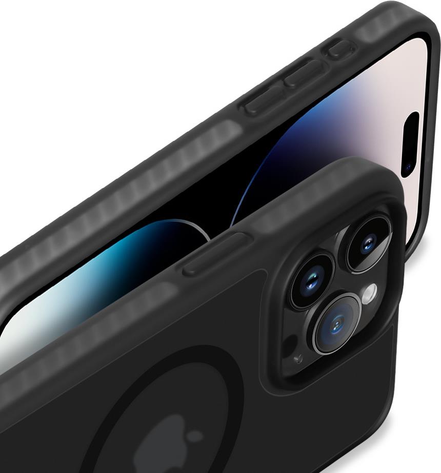 StyleShell Invisio MagSafe für iPhone 15 Pro Max schwarz