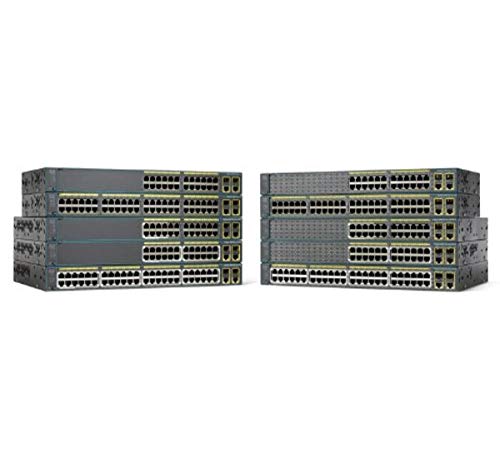 Cisco WS-C2960+24PC-L Catalyst 2960 Plus Gigabit Ethernet Switch (24-Port, RJ-45, SFP)
