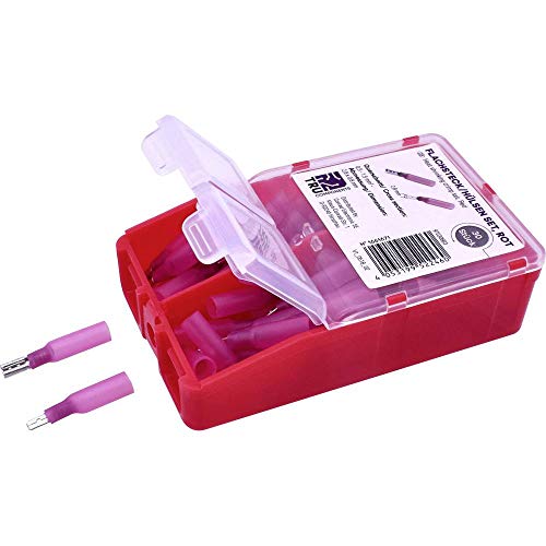 TRU COMPONENTS TC-6646684 Quetschverbinder-Sortiment 0.50mm² 1.50mm² Rot 60St.