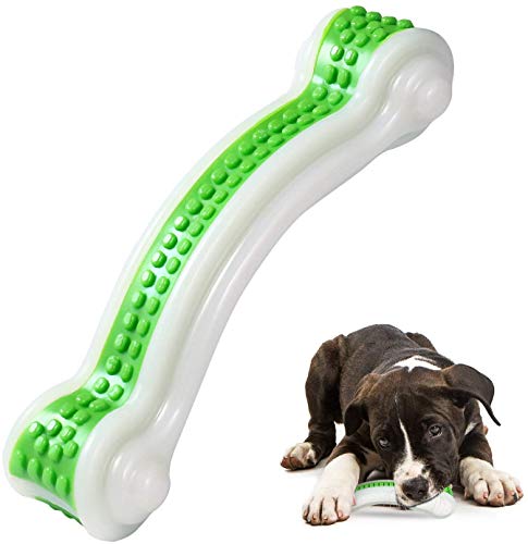 Kauspielzeug für Hunde,Hundespielzeug Unzerstörbar Welpenspielzeug Kauknochen Welpen Hunde Spielsachen Zahnpflege Hundezahnbürste für Kleine und Mittlere Hunde