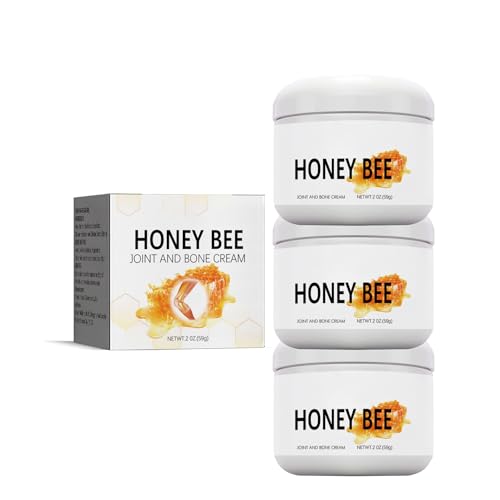 Bienengift-Schmerzcreme, Bienengift-Schmerzlinderungscreme, Bienengift-Creme, Australische Honigbienengift-Schmerz- Und Knochenheilungscreme (3Pcs)
