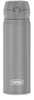 THERMOS Isolier-Trinkflasche Ultralight, 0,5 Liter, grau Farbe: moon rock mat, matte Optik, vakuumisolierter - 1 Stück (4035.214.050)