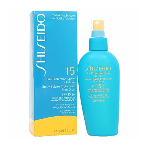 Shiseido Sun Care Sun Protection Spray Oil-Free SPF 15 Sonnenspray, 150 ml