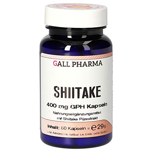 Gall Pharma Shiitake GPH Kapseln, 1er Pack (1 x 60 Stück)
