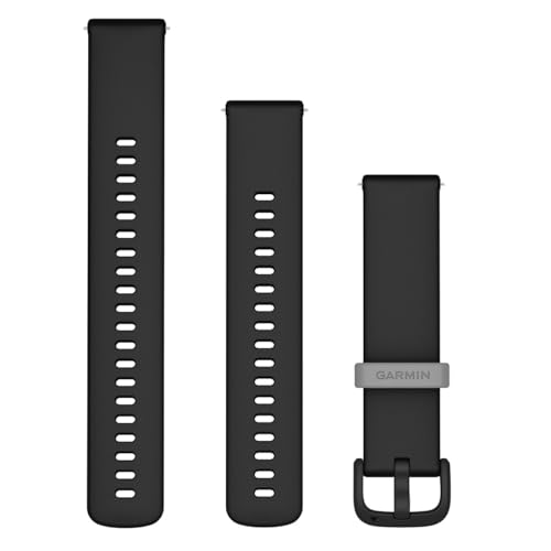 Garmin Unisex – Erwachsene Smartwatch Band 4940 Uhrenarmband, Black, 20mm