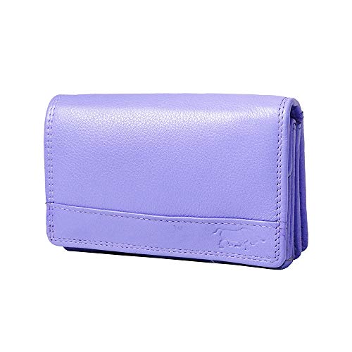 Arrigo Unisex-Erwachsene Brieftasche Geldbörse, Violett (Paars), 3x8.5x12.5 cm