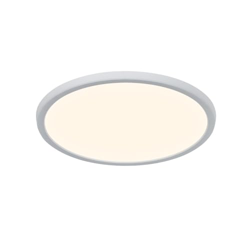 Nordlux Oja Integrierte LED-Halbflächenleuchte, weiß, 3000/4000 K, IP54