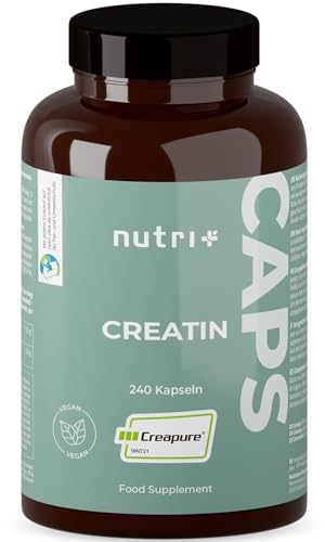 Nutri+ Creatin Ultrapure Caps Creapure® (240 Kapseln)