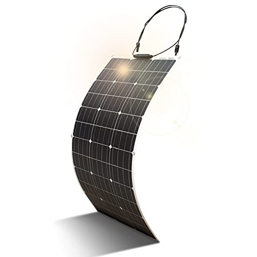 100W flexible Solarzellen, tragbare Solarzellen, hocheffiziente Solarmodule sind geeignet für Outdoor-Solargeneratoren, mobile Lithium-Batterien, Wohnmobil-Camping, Yacht-Boot, Outdoor-Abenteuer.