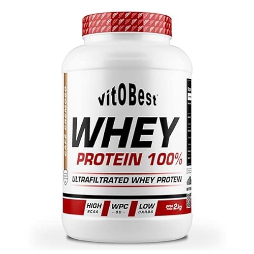 VITOBEST WHEY Protein 100%, Vanillegeschmack, 2 kg