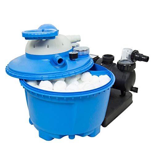 CICIYONER Filterballs für sandfilteranlagen,Filterbälle für Pool, Schwimmbad, Filterpumpe, Aquarium Sandfilter 200g/500g/700g/1400g ersetzen 7kg /18kg /25kg /50 kg Filtersand (1400)