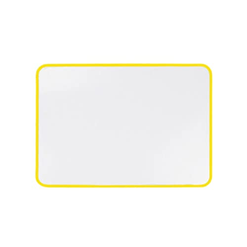 Tragbares Whiteboard-Schild Magnetisches Whiteboard Beidseitig zum Schreiben von milchigem Weiß mit klarer Sicht Ideal für Schule Klassenzimmer magnetisches Memoboard für Bürowand Schreibtisch