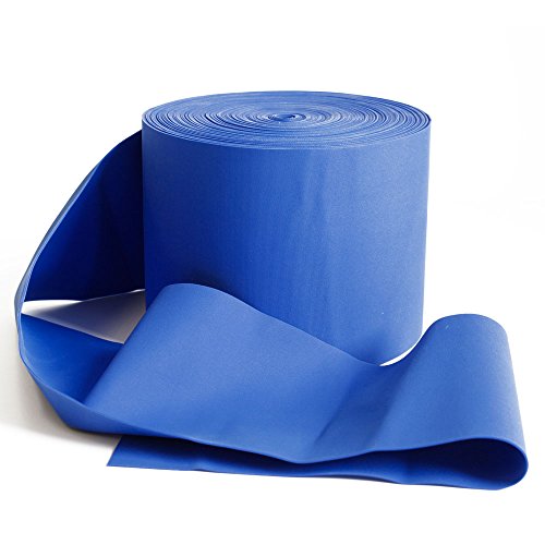 Deuserband, Fitnessband Physioband für Aquagymnastik, Blau Extra Stark, Latexfrei, Länge 2m, Breite 10cm