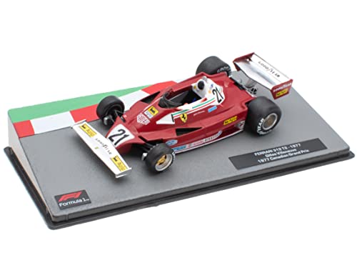 OPO 10 - Miniaturauto Formel 1 1/43 kompatibel mit Ferrari 312 T2 - Gilles Villeneuve - 1977 - FD045