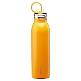 Aladdin Chilled Colour Thermavac Trinkflasche Edelstahl 0.55L Yellow – Thermosflasche Hält 9 Stunden Kalt - Doppelwandige Vakuumisolierung - Wasserflasche BPA-Frei - Spülmaschinenfest
