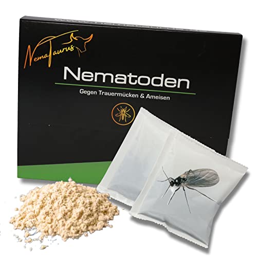 Samenshop24® SF- Nematoden, Inhalt: 50 Mio. für ca. 100m², zur Bekämpfung von Trauermücken, biologische Schädlingsbekämpfung, auch zur Ameisenvertreibung geeignet