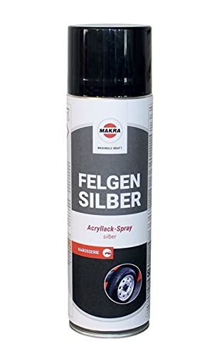 MAKRA Felgensilber Acryllack-Spray 500 ml