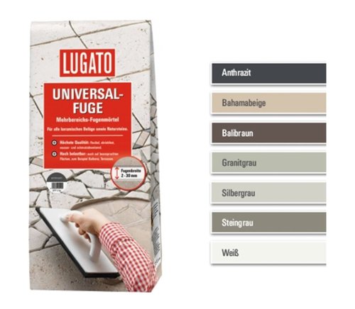Lugato Universal-Fuge 5 kg bahamabeige - Mehrbereichs-Fugenmörtel