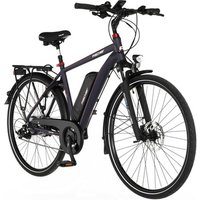 FISCHER Herren - Trekking E-Bike VIATOR 2.0, Elektrofahrrad, anthrazit matt, 28 Zoll, RH 50 cm, Heckmotor 45 Nm, 48 V Akku